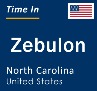 Current local time in Zebulon, North Carolina, United States