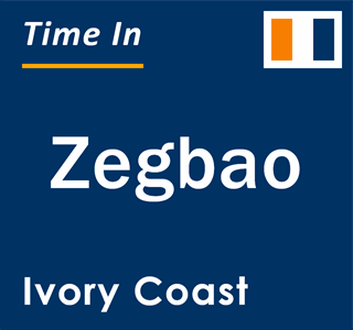 Current local time in Zegbao, Ivory Coast