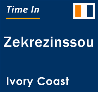 Current local time in Zekrezinssou, Ivory Coast