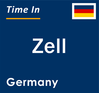 Current local time in Zell, Germany