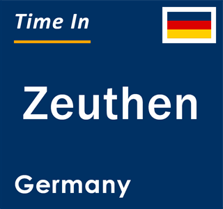 Current local time in Zeuthen, Germany