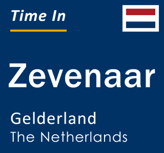 Current local time in Zevenaar, Gelderland, The Netherlands