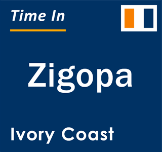 Current local time in Zigopa, Ivory Coast