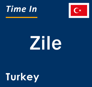 Current local time in Zile, Turkey