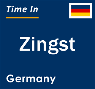 Current local time in Zingst, Germany