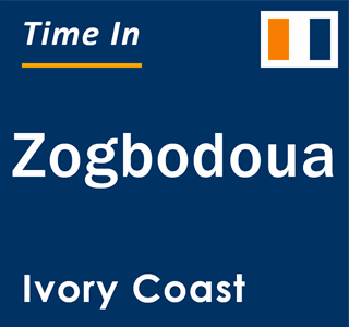 Current local time in Zogbodoua, Ivory Coast