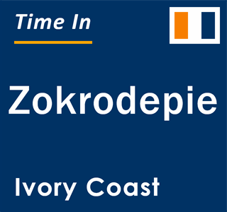 Current local time in Zokrodepie, Ivory Coast