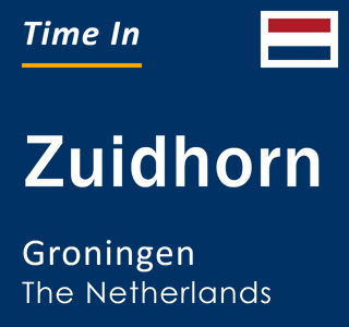 Current local time in Zuidhorn, Groningen, The Netherlands