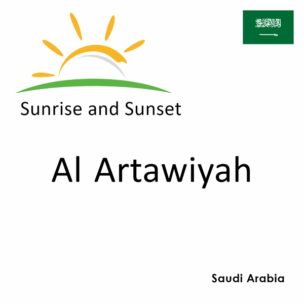 Sunrise and sunset times for Al Artawiyah, Saudi Arabia