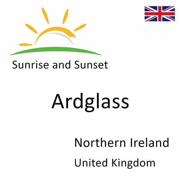 Sunrise and sunset times for Ardglass, Northern Ireland, United Kingdom