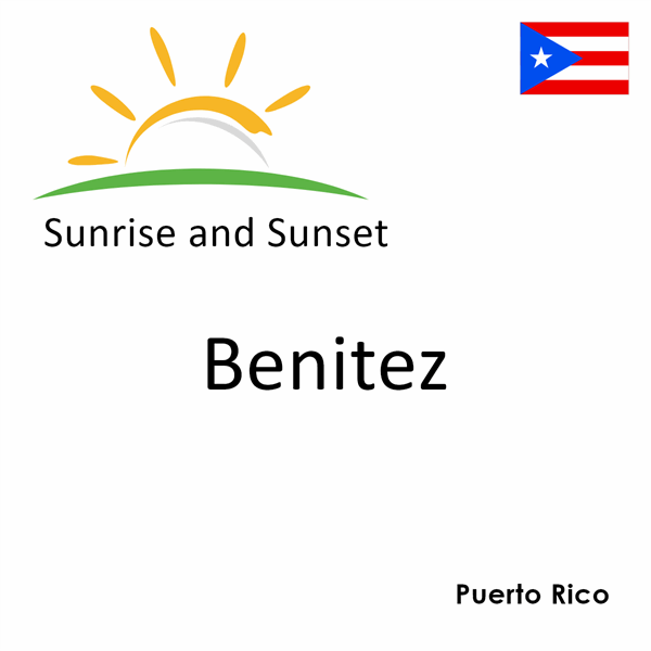 Sunrise and sunset times for Benitez, Puerto Rico