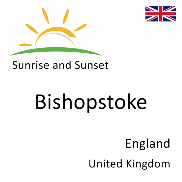 Sunrise and sunset times for Bishopstoke, England, United Kingdom