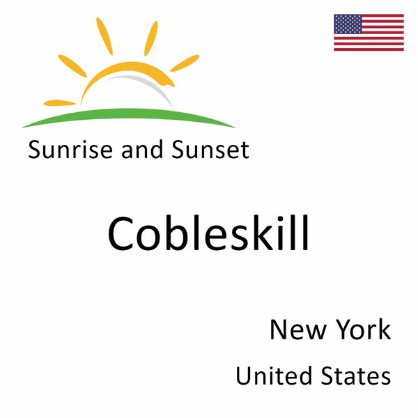 Sunrise and sunset times for Cobleskill, New York, United States