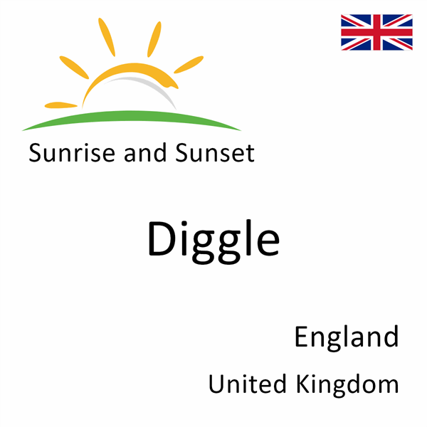 Sunrise and sunset times for Diggle, England, United Kingdom