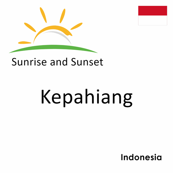 Sunrise and sunset times for Kepahiang, Indonesia