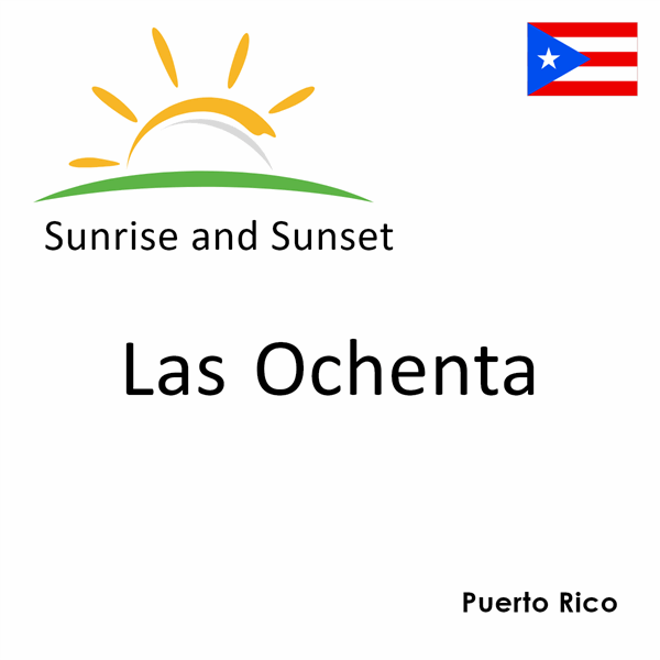 Sunrise and sunset times for Las Ochenta, Puerto Rico