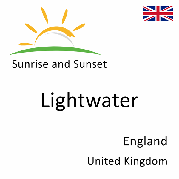 Sunrise and sunset times for Lightwater, England, United Kingdom