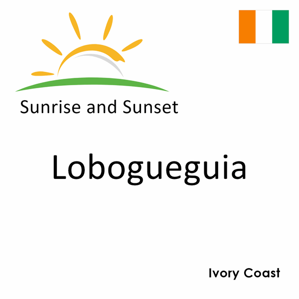 Sunrise and sunset times for Lobogueguia, Ivory Coast