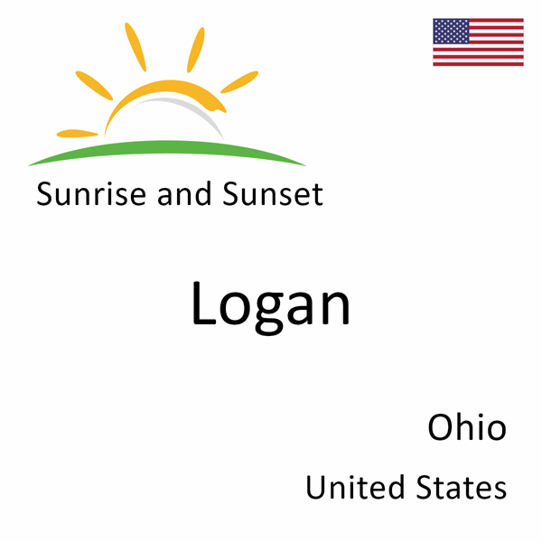 Sunrise and sunset times for Logan, Ohio, United States