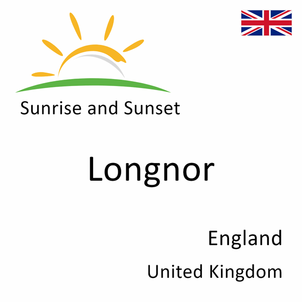 Sunrise and sunset times for Longnor, England, United Kingdom