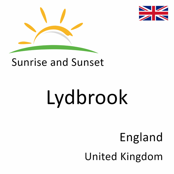 Sunrise and sunset times for Lydbrook, England, United Kingdom