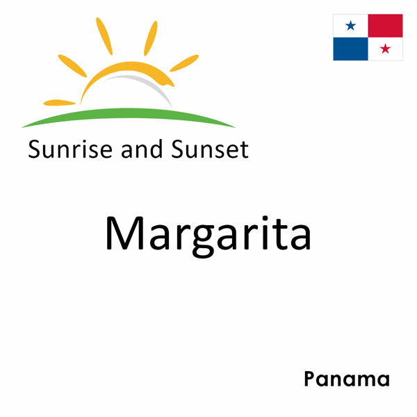 Sunrise and sunset times for Margarita, Panama