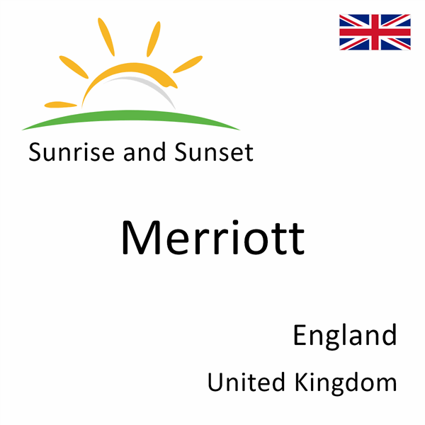 Sunrise and sunset times for Merriott, England, United Kingdom