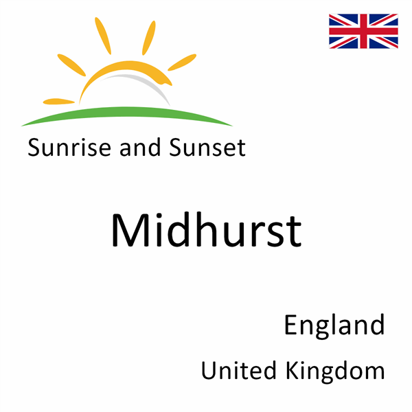 Sunrise and sunset times for Midhurst, England, United Kingdom