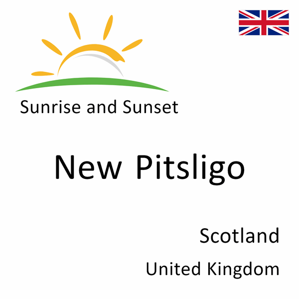 Sunrise and sunset times for New Pitsligo, Scotland, United Kingdom