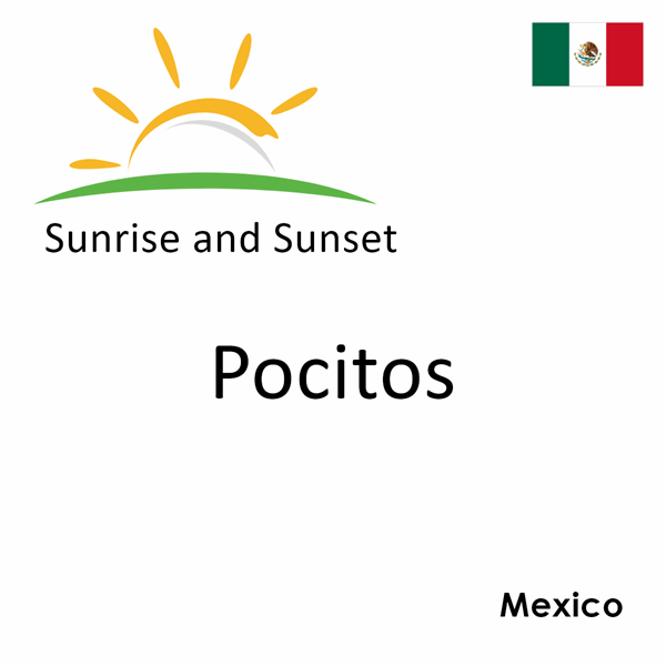 Sunrise and sunset times for Pocitos, Mexico