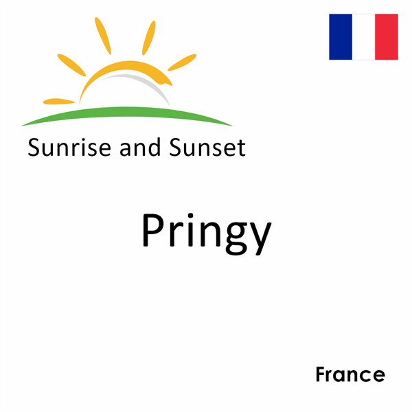 Sunrise and sunset times for Pringy, France