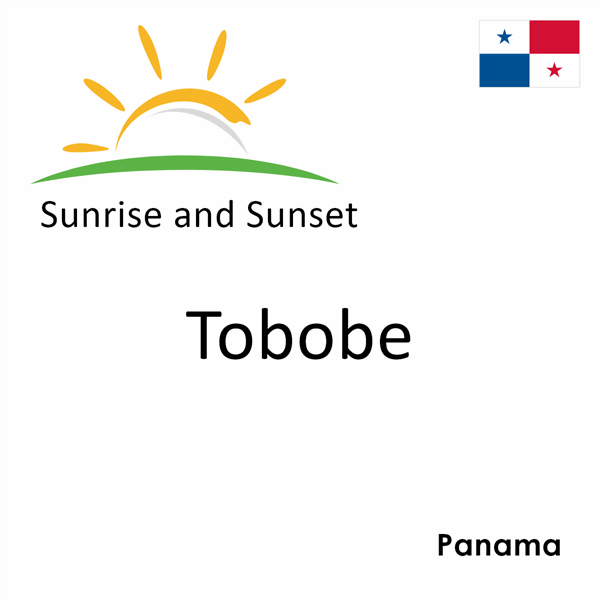 Sunrise and sunset times for Tobobe, Panama