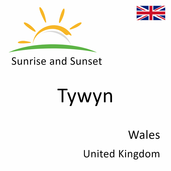 Sunrise and sunset times for Tywyn, Wales, United Kingdom