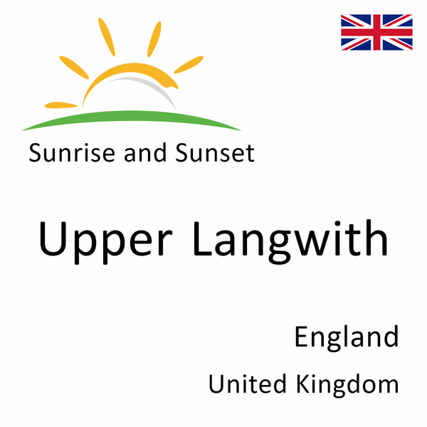 Sunrise and sunset times for Upper Langwith, England, United Kingdom