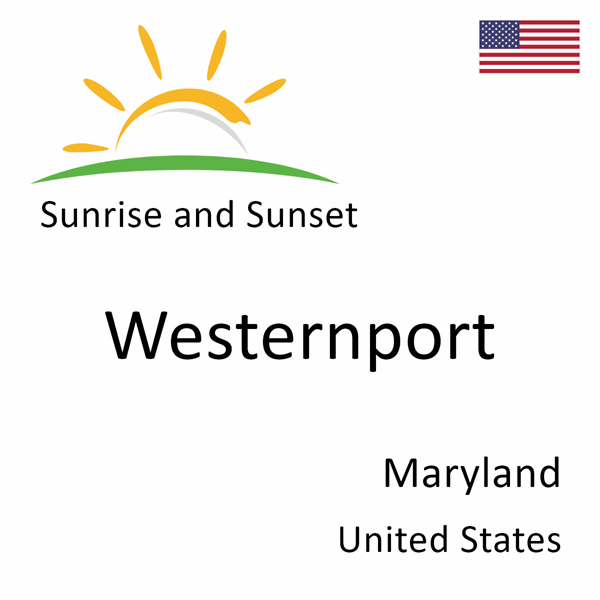 Sunrise and sunset times for Westernport, Maryland, United States